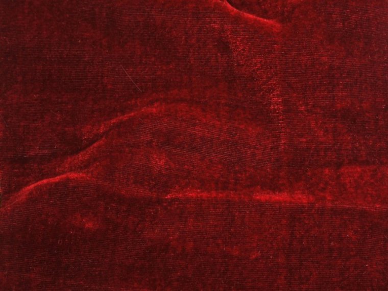 Wonderful Merlot Red Silk Velvet Blend Fabric, Woven in France
