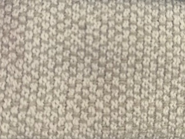 White Tweed Fabric