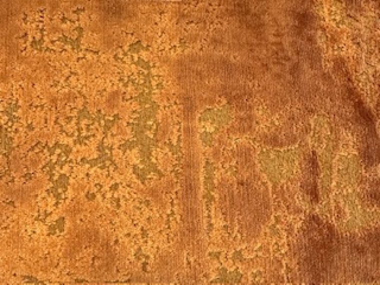 Copper Cut Velvet Fabric Featured in Architectural Digest, Upholstery