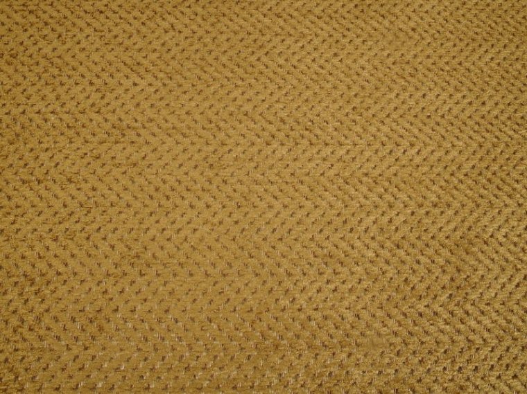 RAlph Lauren Gold Herringbone Plush Chenille, Hard Wearing, Woven in Italy